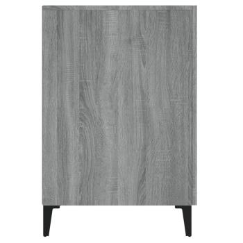 Schreibtisch Grau Sonoma 140x50x75 cm Holzwerkstoff