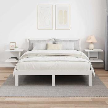 Nachttisch 2 pcs Weiß 40 x 30 x 25 cm Holzwerkstoff