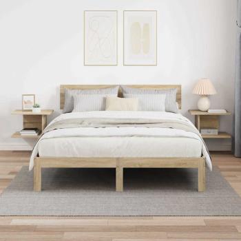 Nachttisch 2 pcs Sonoma-Eiche 40 x 30 x 25 cm Holzwerkstoff