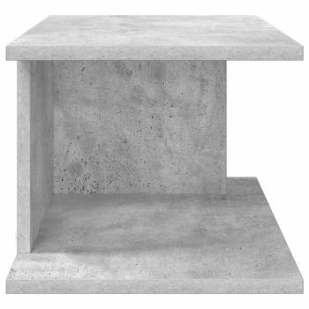 Nachttisch Beton Grau 40 x 30 x 25 cm Holzwerkstoff
