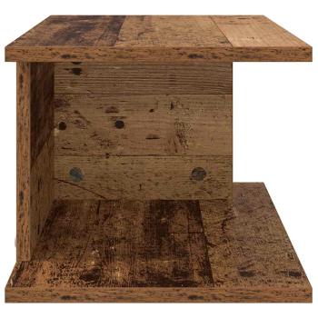 ARDEBO.de - Nachttisch Altholz 40 x 30 x 25 cm Holzwerkstoff