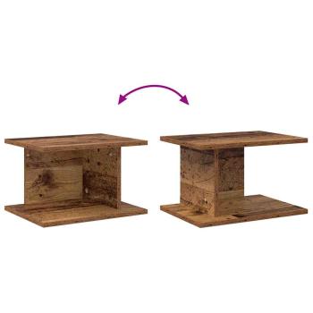 Nachttisch 2 pcs Altholz 40 x 30 x 25 cm Holzwerkstoff