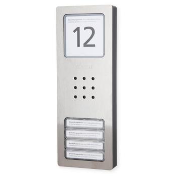 Siedle CA 850-4 E Audio-Türstation Siedle Compact, Edelstahl gebürstet