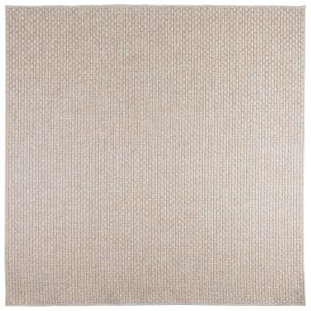 ARDEBO.de - Bereichsteppiche Quadratisch Creme 240 x 240 cm
