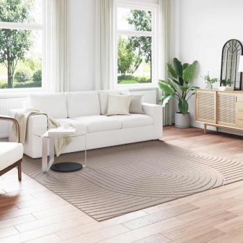 ARDEBO.de - Bereichsteppiche Quadratisch Beige 240 x 240 cm