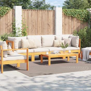 Bereichsteppiche Quadratisch Beige 240 x 240 cm