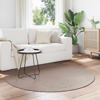 ARDEBO.de - Bereichsteppiche Rund Beige Ø 200 CM