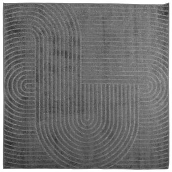 Bereichsteppiche Quadratisch Anthrazit 120 x 120 cm