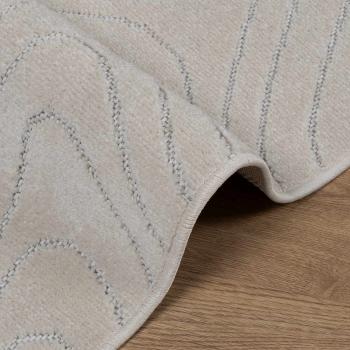 Innen- und Außenteppich PALMERAS Creme 240 x 240 cm Polyester