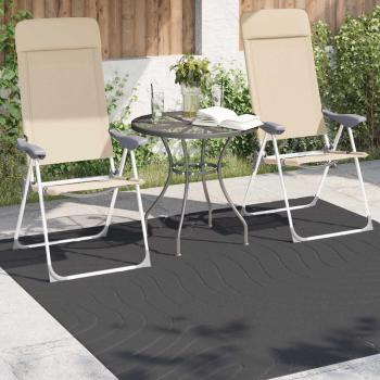 Bereichsteppiche PALMERAS Anthrazit 200 x 200 cm Polyester