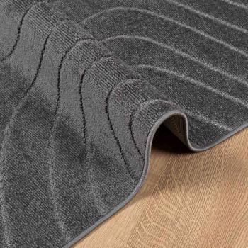 Bereichsteppiche PALMERAS Anthrazit 200 x 200 cm Polyester