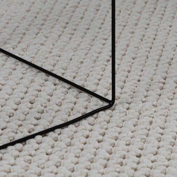 Bereichsteppiche Rechtwinklig LUGO Creme 200 x 140 cm Polyester