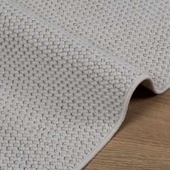 Innenteppich LUGO Creme 120 x 120 cm Polyester