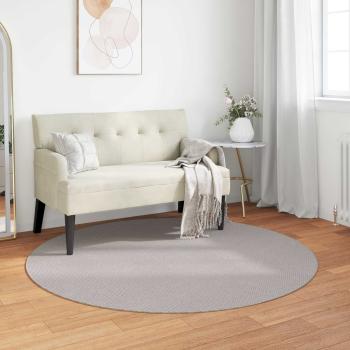 ARDEBO.de - Bereichsteppiche Rund Creme Ø 120 CM