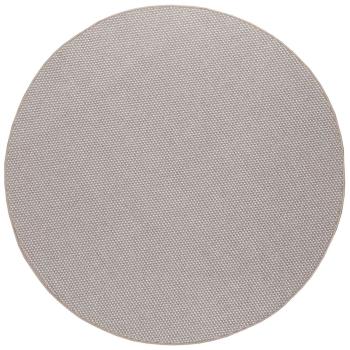 ARDEBO.de - Bereichsteppiche Rund Creme und Taupe Ø 200 CM