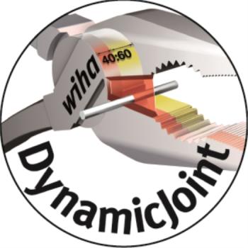 WIHA VDE-Kombizange "Wiha", 180mm 2-K-Griffe, rot/gelb