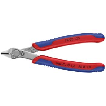 Knipex Elektronik-Seitenschneider Super-Knips, Edelstahlblech