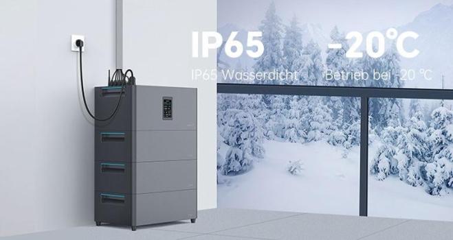 Marstek Jupiter C Plus Erweiterungsakku, 2,56kWh, 50Ah, IP65, schwarz (MST-E2.5ST)