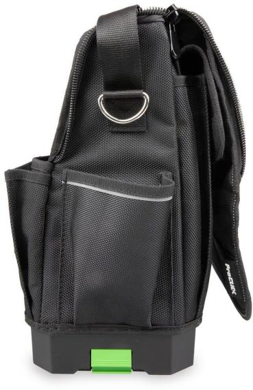 Wago 206-3000 Werkzeugtasche, leer, kompatibel zu L-BOXX Micro und Mini, Kapazität 12 kg, schwarz