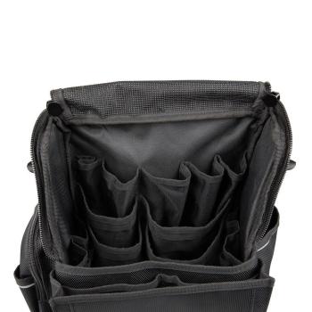 Wago 206-3000 Werkzeugtasche, leer, kompatibel zu L-BOXX Micro und Mini, Kapazität 12 kg, schwarz