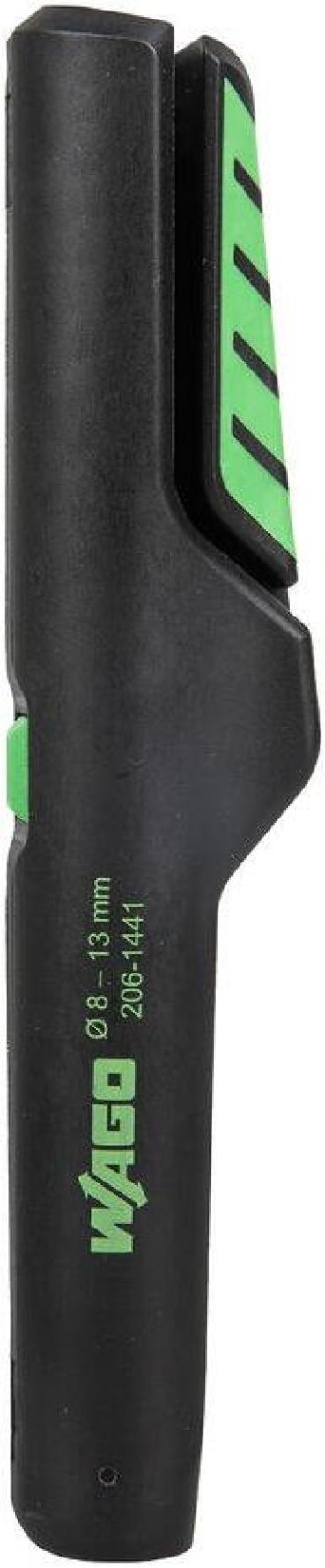 Wago 206-1441 Innendosenentmanteler für Ø 8-13mm, schwarz