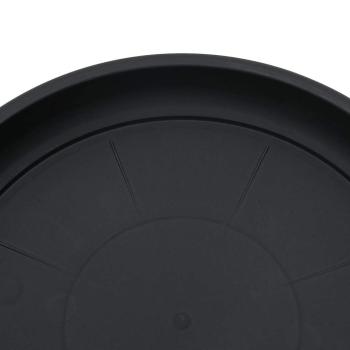 Blumentöpfe 6 pcs Schwarz Ø 19 x 16 cm Kunststoff