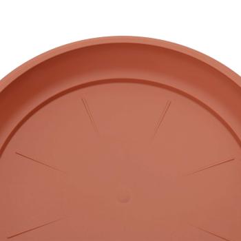 Blumentöpfe 6 pcs Ziegelrot Ø 26 x 21,5 cm Kunststoff