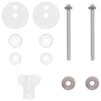 Toilettensitz 2 pcs Grün 43,8 x 37,8 cm MDF-Platte