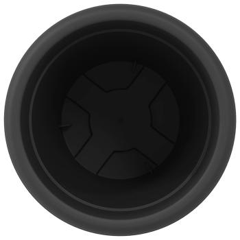 Runder Blumentopf 6 pcs Schwarz Ø 26 x 21,5 cm Kunststoff