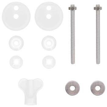 Toilettensitz Mehrfarbig 43,8 x 37,8 cm MDF-Platte