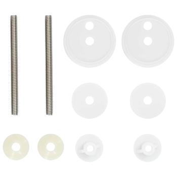 Toilettensitz Grau 43,8 x 37,8 cm MDF-Platte