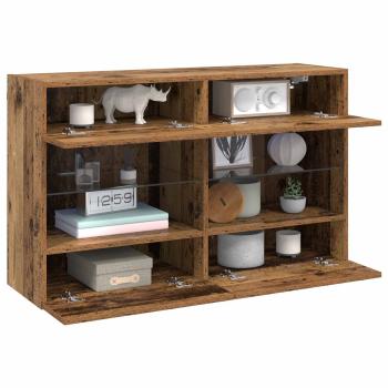 TV-Wandschrank Altholz 98,5 x 30 x 60,5 cm Holzwerkstoff