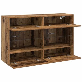 TV-Wandschrank Altholz 98,5 x 30 x 60,5 cm Holzwerkstoff