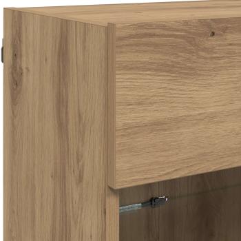 TV-Wandschrank Artisan-Eiche 98,5 x 30 x 60,5 cm Holzwerkstoff