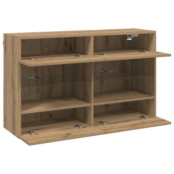 TV-Wandschrank Artisan-Eiche 98,5 x 30 x 60,5 cm Holzwerkstoff
