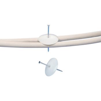 ARDEBO.de - Nagelscheibe 34mm mit Nagel 3,3x50mm gestiftet