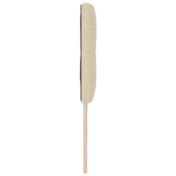 ARDEBO.de - LED Kopfteil mit LED-Lichtleisten Creme 200 cm Polyester