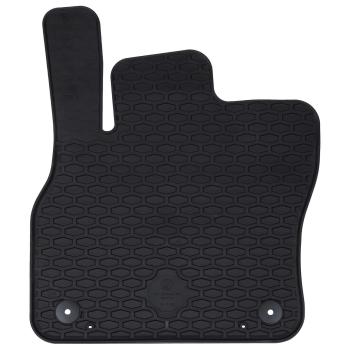 ARDEBO.de - Autofußmatte 4 pcs Schwarz geeignet für Audi Q3 TPE