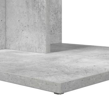 Beistelltisch Beton Grau 45 x 40 x 62,5 cm Holzwerkstoff