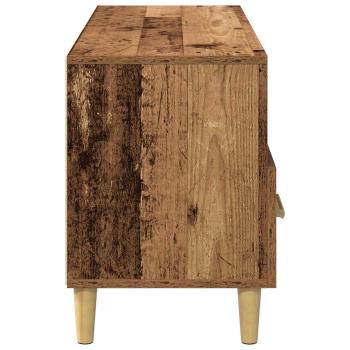 TV-Schränk Altholz 102 x 35,5 x 50 cm Holzwerkstoff
