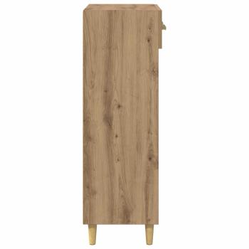Schuhschrank Kunsthandwerk Eiche 60 x 35 x 105 cm Holzwerkstoff