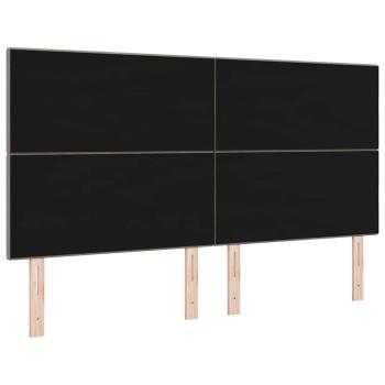 LED Kopfteil mit LED-Lichtleisten Taupe 180 cm Polyester