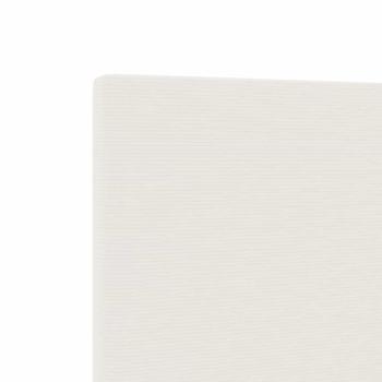 Kopfteil mit Kopfteil Creme 160 cm Kunstleder