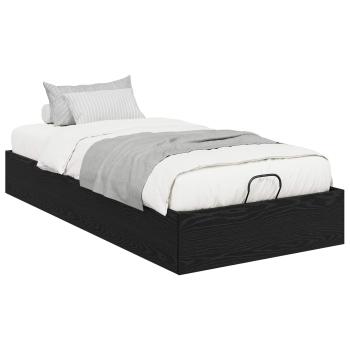 ARDEBO.de - Ottoman Bettgestell Schwarze Eiche 203 x 90 x 25 cm