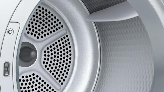 Siemens WT43N203 iQ300 8kg EEK: G Kondensationstrockner, 60 m breit, softDry-Trommelsystem, Outdoor-Programm, Knitterschutz, weiß