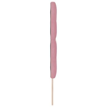 LED Kopfteil mit LED-Lichtleisten Rosa 160 cm Polyester
