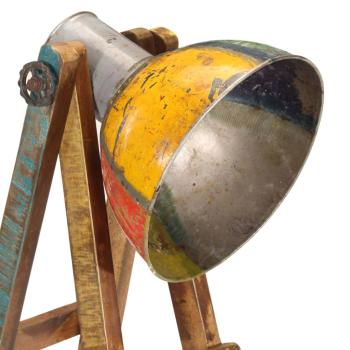 Stehlampe Mehrfarbig E27 Massivholz Mango