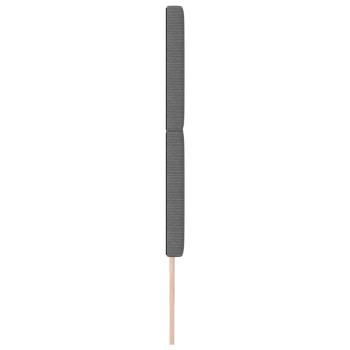 LED Kopfteil mit LED-Lichtleisten Hellgrau 180 cm Polyester