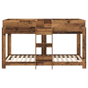 Etagenbett für Kinder Altholz 100 x 190 cm Holzwerkstoff