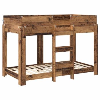 Etagenbett für Kinder Altholz 90 x 160 cm Holzwerkstoff